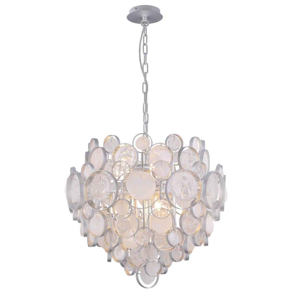 Подвесной светильник Crystal Lux Deseo SP6 D460 Silver - фото 1 - id-p149204731