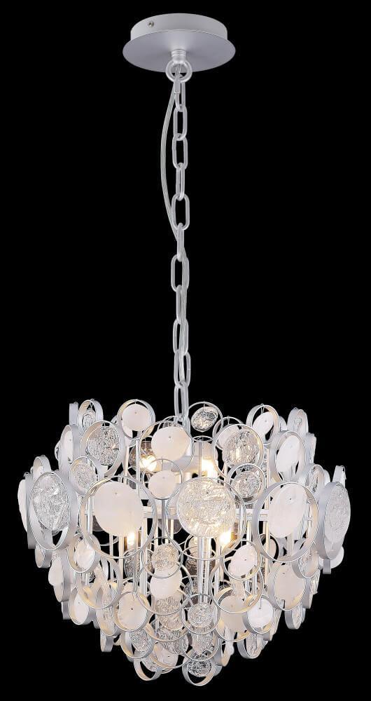 Подвесной светильник Crystal Lux Deseo SP6 D460 Silver - фото 3 - id-p149204731