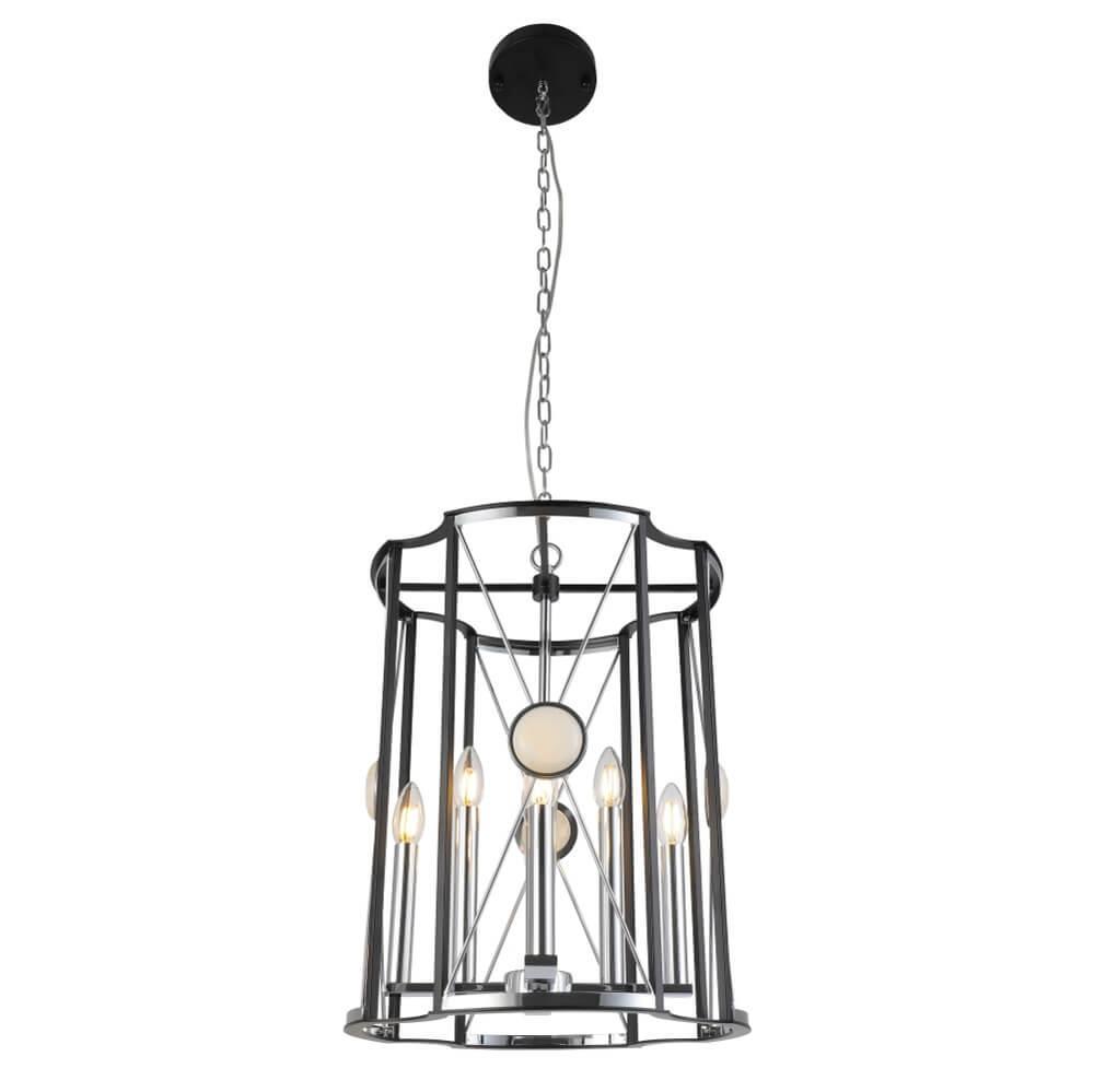 Подвесной светильник Crystal Lux Tandem SP8 D490 Chrome - фото 2 - id-p149204783