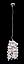 Подвесной светильник Crystal Lux Tenerife SP3 Silver, фото 2