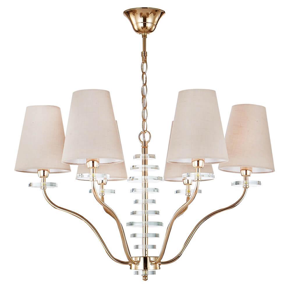 Подвесная люстра Crystal Lux ARMANDO SP6 GOLD - фото 1 - id-p149202797