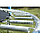 Батут Atlas Sport 312 см - 10Ft Basic (3 ноги) c внешней сеткой и лестницей, фото 2