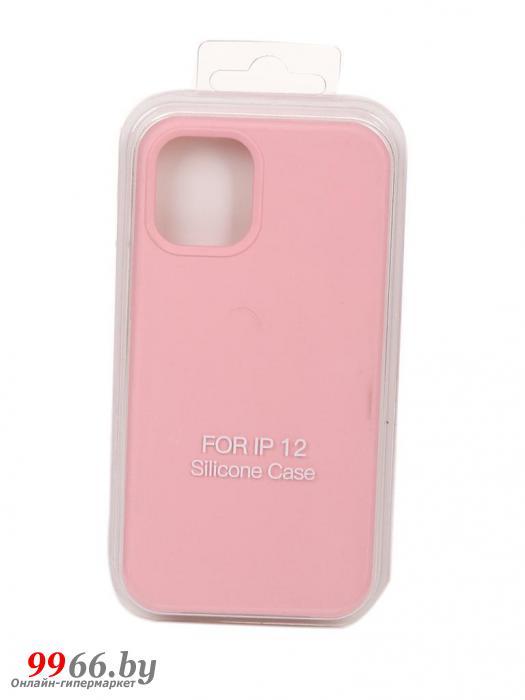 Чехол Innovation для APPLE iPhone 12 Silicone Case Pink 18010