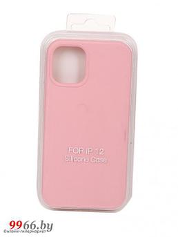 Чехол Innovation для APPLE iPhone 12 Silicone Case Pink 18010