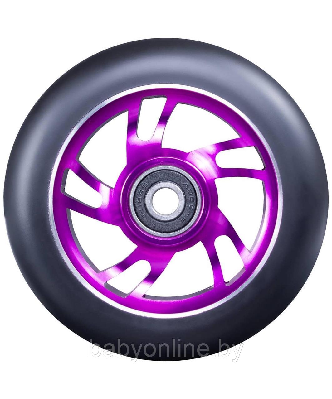 Колесо для трюкового самоката XAOS Fusion Purple 100mm - фото 1 - id-p149211492