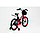Облегченный Детский Велосипед Delta Prestige 18 (Красный, 2020), фото 3