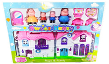 Игровой набор Свинка Пеппа семейный дом 6345 Peppa Pig см