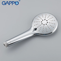 Встроенный смеситель для ванны с тропическим душем (хром.) Gappo G7104,, фото 2