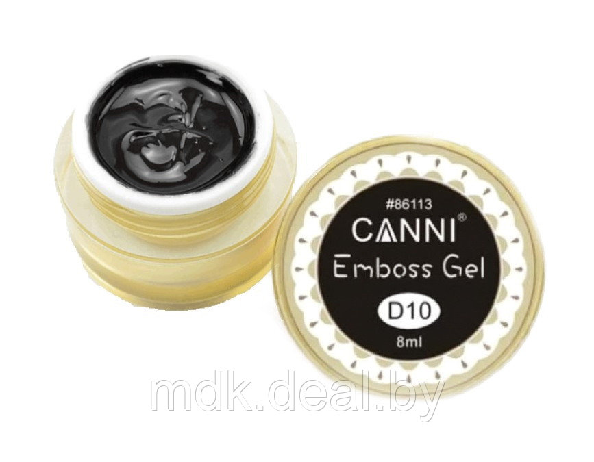 Гель-паста Canni №10 (черный) 8 ml (с)