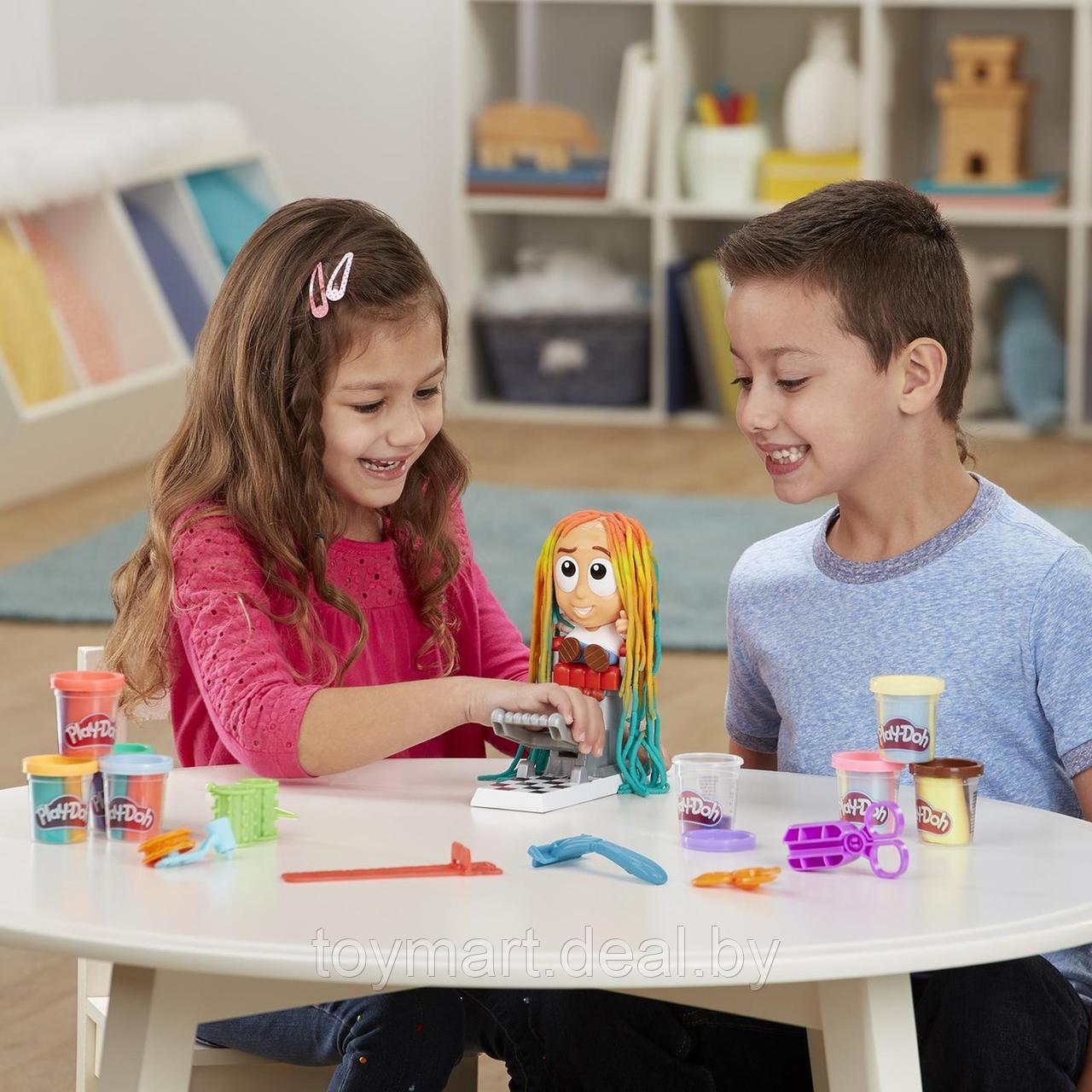 Набор с пластилином - Сумасшедшие прически, Play-doh Hasbro F12605L0 - фото 5 - id-p149231882