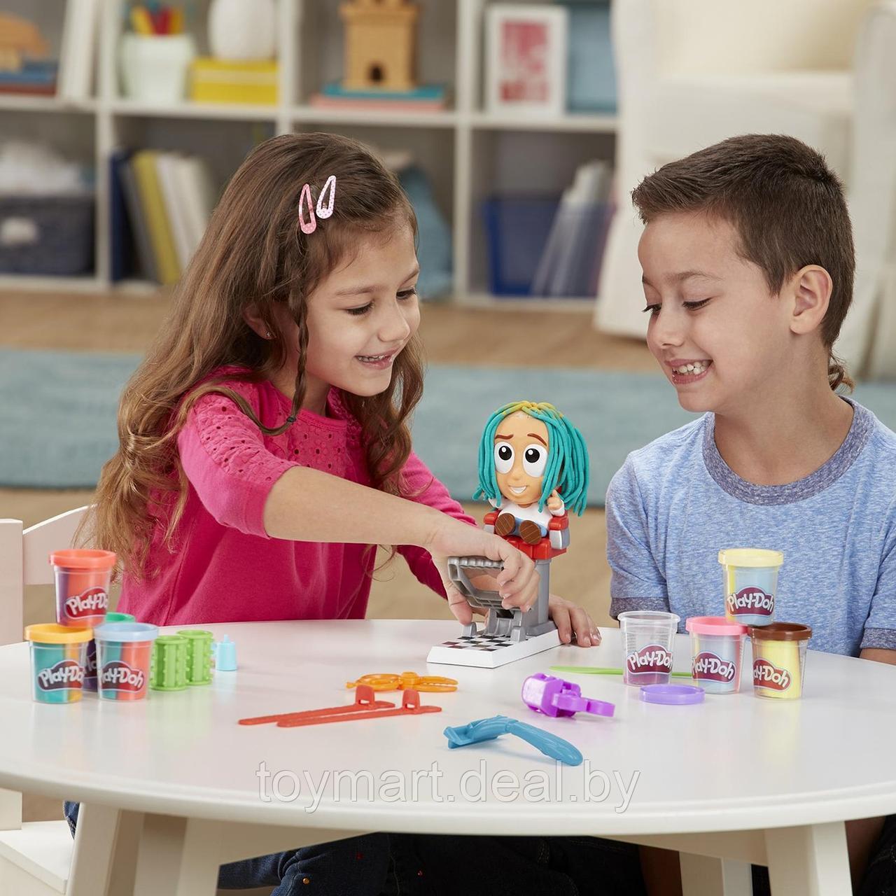 Набор с пластилином - Сумасшедшие прически, Play-doh Hasbro F12605L0 - фото 6 - id-p149231882