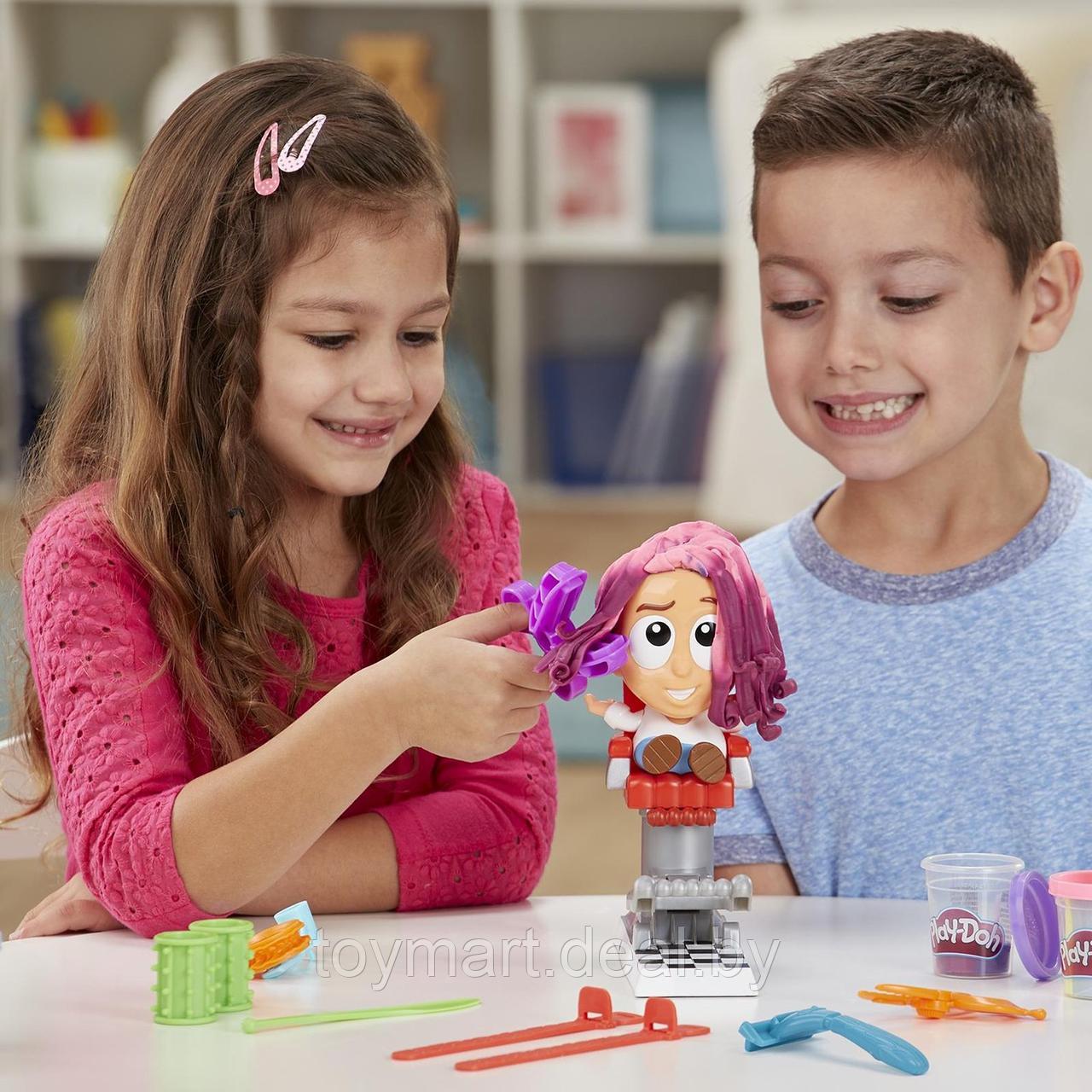 Набор с пластилином - Сумасшедшие прически, Play-doh Hasbro F12605L0 - фото 8 - id-p149231882