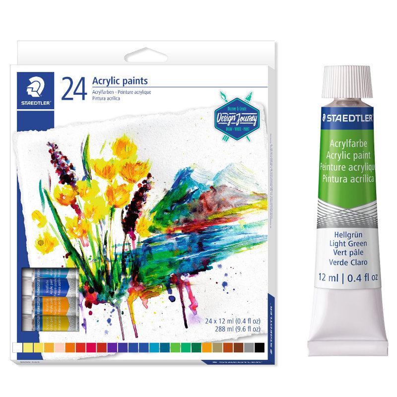 Краски акриловые STAEDTLER 8500 C24