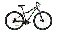 Altair MTB HT 29 2.0 disc чёрный/ярко-зелёный