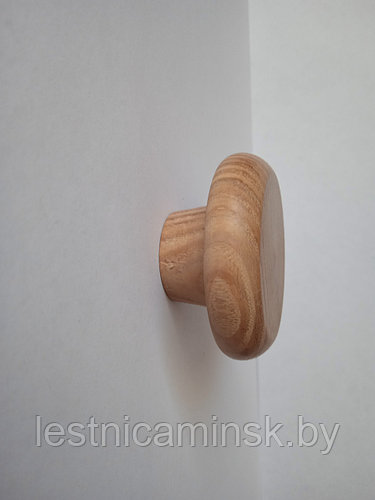 Ручка для мебели деревянная (РМ 10) из дуба или ясеня 45*23*25 .