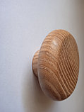 Ручка для мебели деревянные (РМ 10) из дуба или ясеня 45*23*25.Шлифованные под покрытие., фото 2