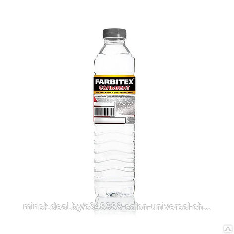 Растворитель Сольвент 0,4л Farbitex, фото 2