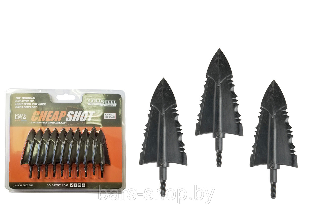 Наконечник полимерный Cold Steel Cheap Shot 100 гран 10 шт.