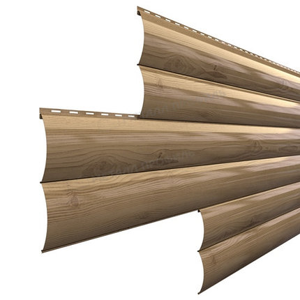 Сайдинг Woodstock-В-28х330 (ECOSTEEL-01-Сосна-0.5) Сосна, фото 2
