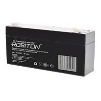 Аккумулятор ROBITON VRLA6-3.3 6В 3.3Ач (герметизированная свинцово-кислотная аккумуляторная батарея 6V, 3.3Ah)