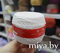 Пряжа Гронитекс Cotton 100% хлопок цвет 301 белый