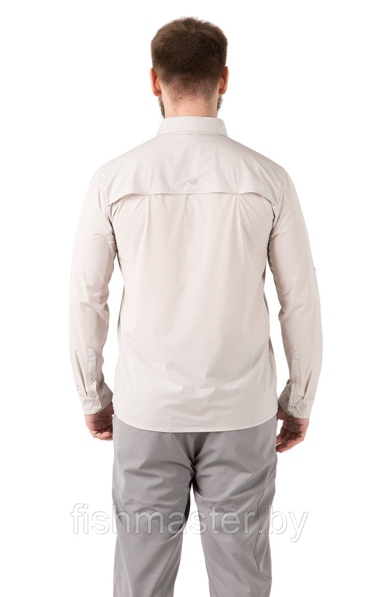 Рубашка FHM Airy цвет Бежевый XL - фото 2 - id-p149283321
