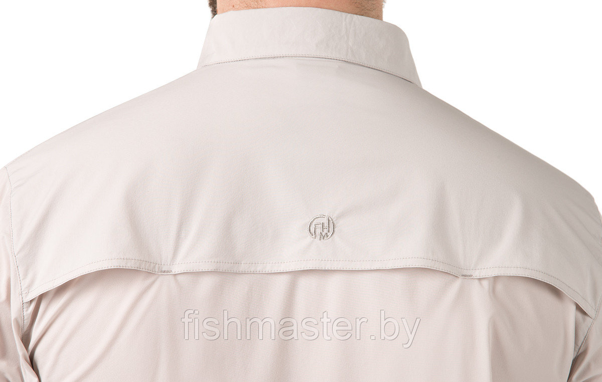 Рубашка FHM Airy цвет Бежевый XL - фото 4 - id-p149283321