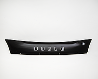 Fiat Doblo (152/263) с 2015 г.в.(короткий) Дефлектор капота Vital Technologies