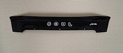 KIA Soul (АМ) c 2008-2011 г.в. (короткий) Дефлектор капота Vital Technologies