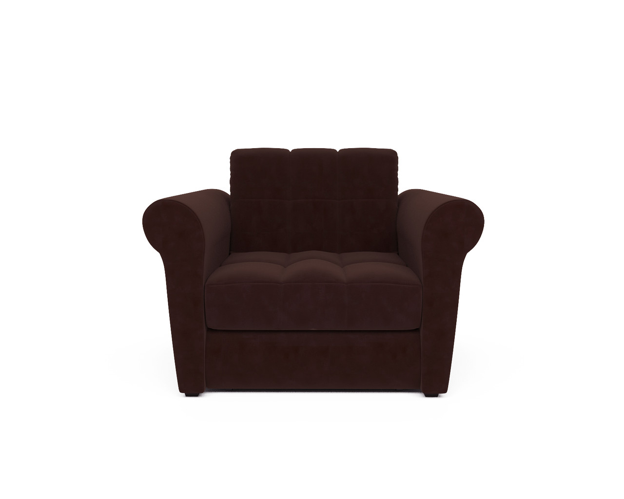 Кресло-кровать Гранд (коричневый - Luna 092) - фото 2 - id-p125564013