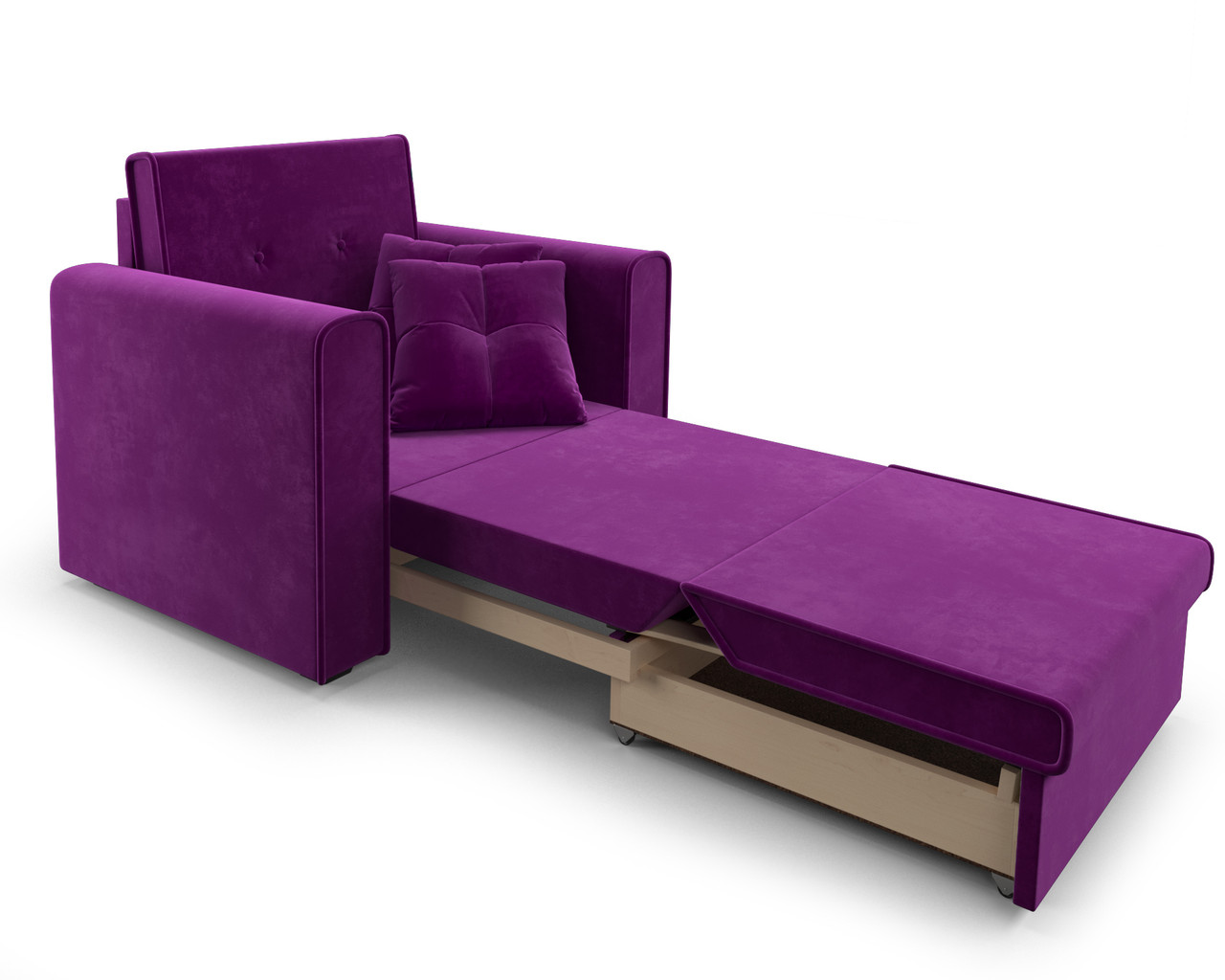 Кресло-кровать Санта (фиолет) - фото 2 - id-p125564021