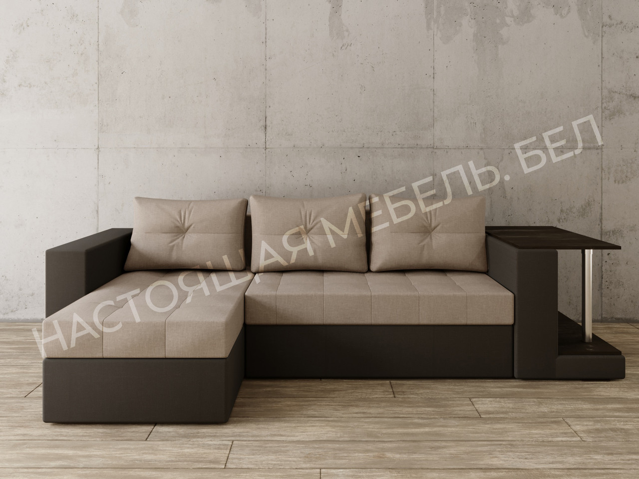 Угловой диван Константин со столом - фото 3 - id-p97752713