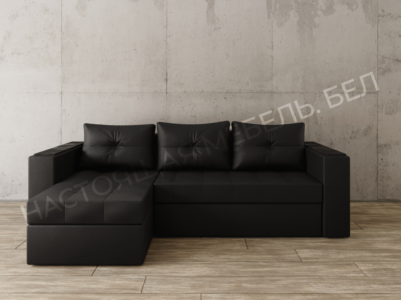 Угловой диван Константин с декором - фото 4 - id-p97752728