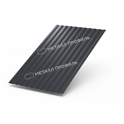Профилированный лист С-8x1150-A (VALORI-20-DarkGrey-0,5) DarkGrey Темно-серый, фото 2