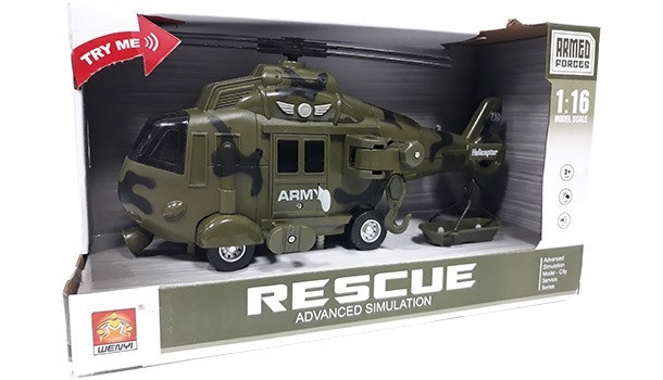 Игрушка Вертолет (Rescue) Armed Forces WY751A - фото 1 - id-p106354724