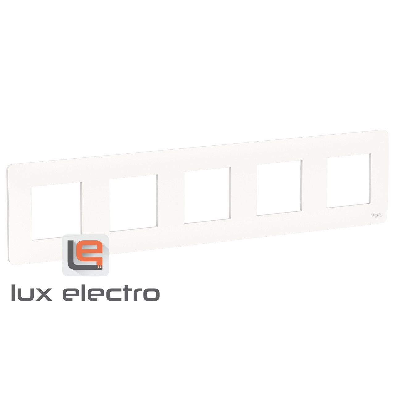 Рамка 5-постовая, белый Unica Studio Schneider Electric