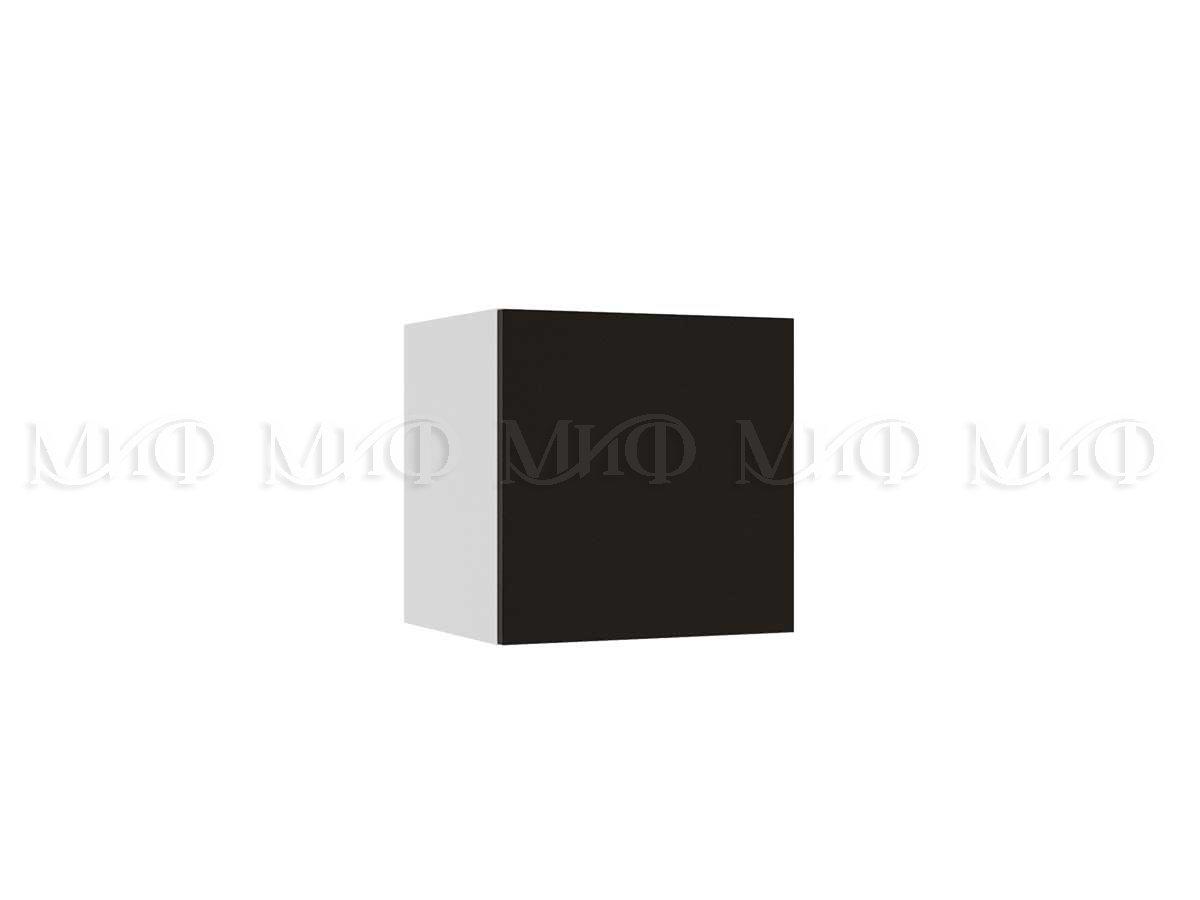 Модульная Гостиная Флорис комп.6 - Черный глянец / Белый - фото 2 - id-p149297344