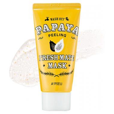 Очищающая маска для лица Fresh Mate Papaya Mask (Peeling) (A'PIEU), 50мл - фото 1 - id-p149300211