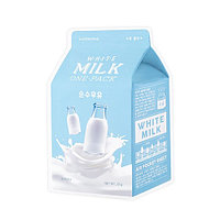 Тканевая маска для лица увлажняющая White Milk One-Pack (Hydrating) (A'PIEU), 21г