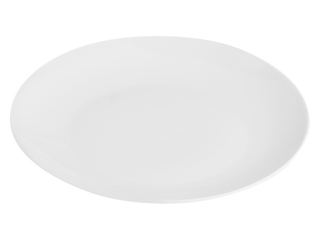 Тарелка обеденная фарфоровая, 270 мм, круглая, серия Amato Crystal (Амато Кристал), PERFECTO LINEA - фото 1 - id-p149295911