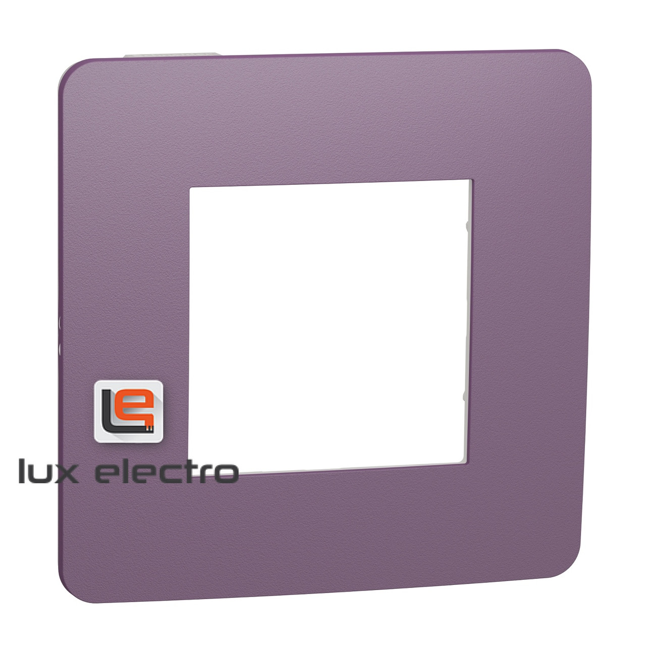Рамка 1-постовая, лиловый/белый Unica Studio Color Schneider Electric - фото 1 - id-p149300262