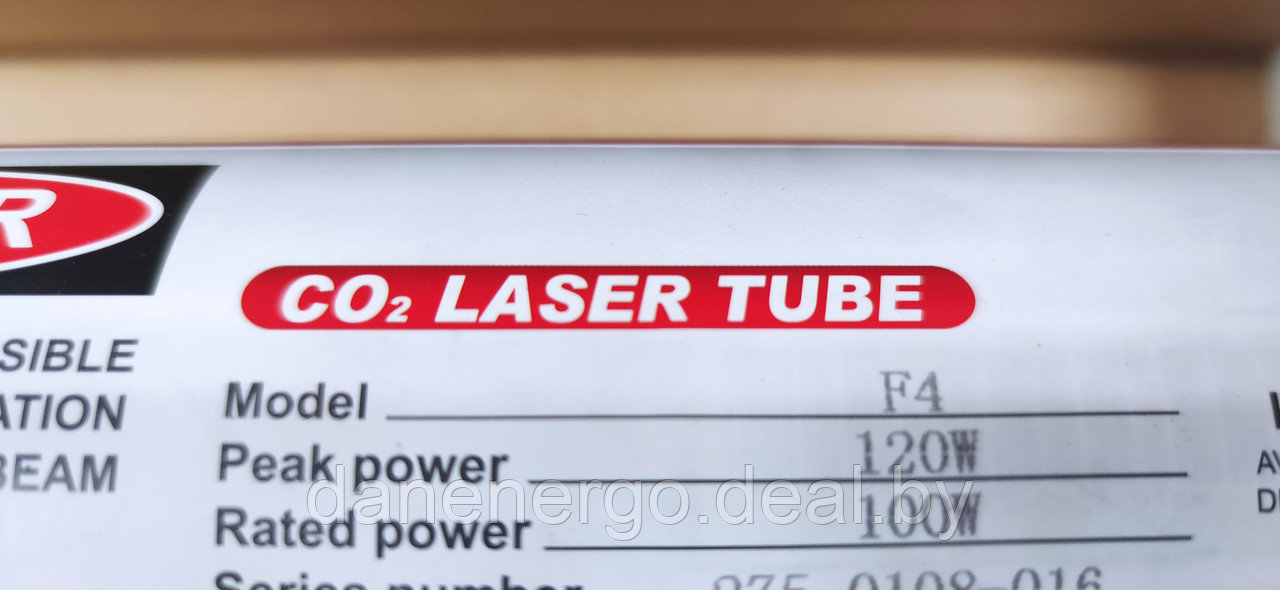Лазерная трубка CO2 LASEA F4 100 - фото 2 - id-p149304125