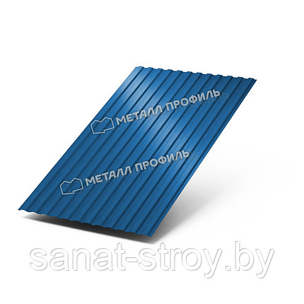 Профилированный лист МП-10x1100-A NormanMP (ПЭ-01-5015-0,5) RAL 5015 Синее небо, фото 2