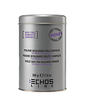 ECHOS LINE Осветляющий беспыльный порошок с фиолетовыми гранулами 500 гр
