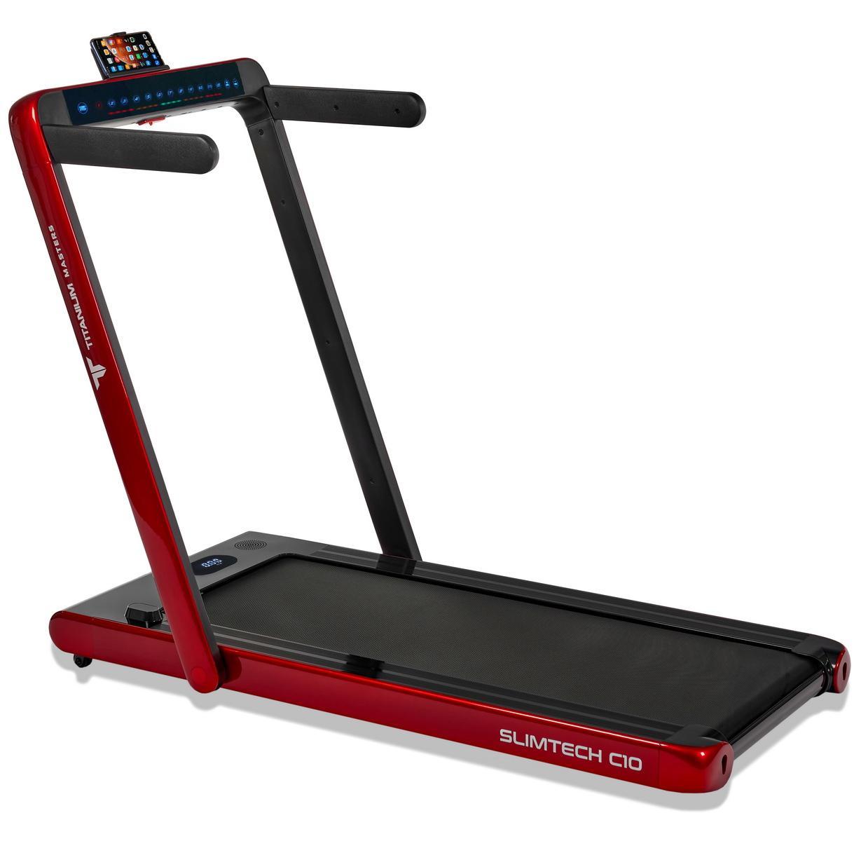 Беговая дорожка Titanium Masters Slimtech C10 Красная Bradex