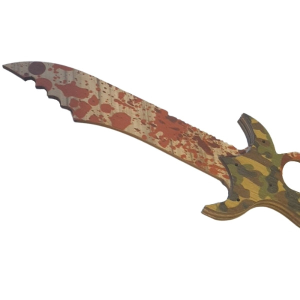 Деревянный нож кастет из игры Counter-Strike - фото 2 - id-p149340018