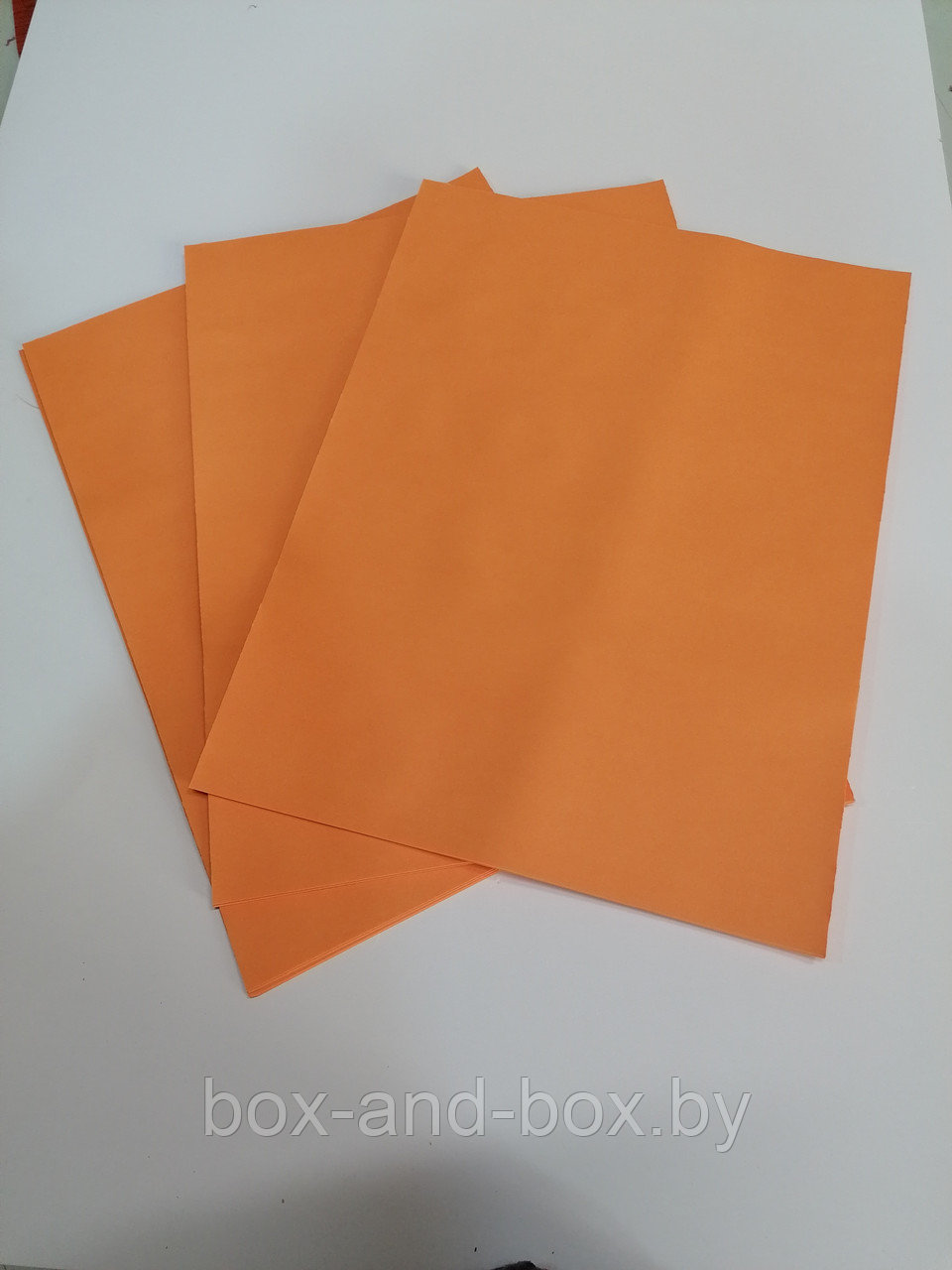 Пергамент оранжевый в листах р-р 300--400 мм - фото 2 - id-p149365156
