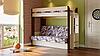 Кровать двухъярусная "Немо" чердак+диван (Лас Вегас, архитектура) Олмеко, фото 4