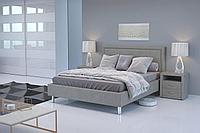 Кровать Ascot 160/200 серый вельвет