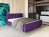 Кровать PINKO 160/200 фиолетовый вельвет